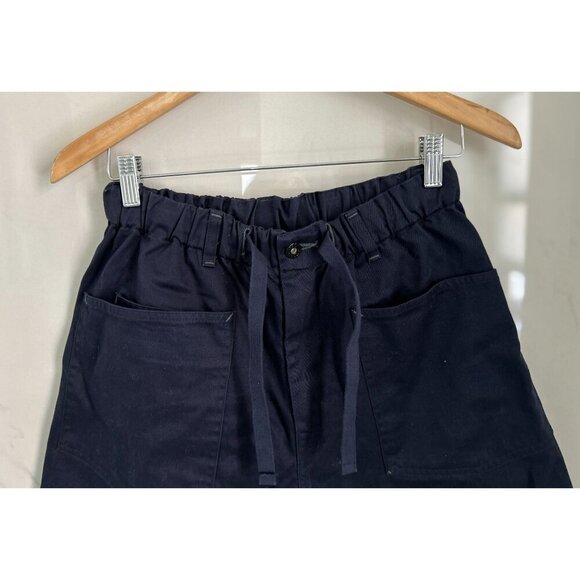 POST O'Alls Short Blue Bermuda Cotton Size Small - Picture 3 of 8